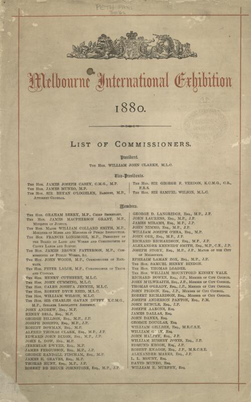 Melbourne International Exhibition 1880
