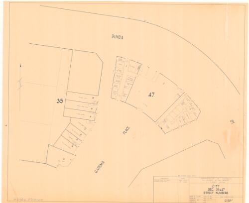 [Canberra] city, sec..., street numbers [cartographic material] / Commonwealth of Australia. Department of the Interior, A.C.T. Survey Section