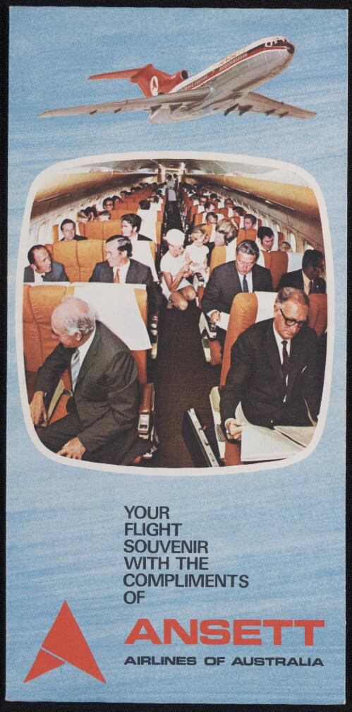[Airlines - Ansett : trade catalogues ephemera collected by the National Library of Australia]