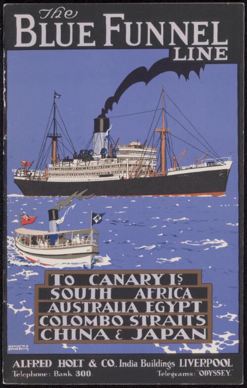 [Shipping - Blue Funnel Line : ephemera material collected by the National Library of Australia]