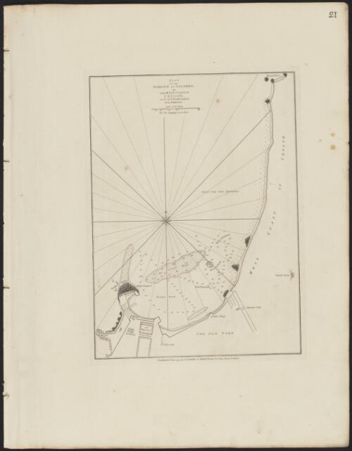 Plan of the Harbour of Colombo, on the west coast of Ceylon, in 6d. 40m. north latitude [cartographic material] / from Vankuelen