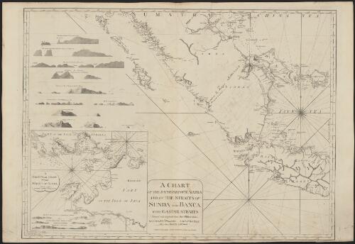 A chart of the south part of Sumatra and of the straits of Sunda and Banca with Gaspar Straits [cartographic material] / corrected and improved from the observations of Capt. Josh. Huddart, Capt. John Hall and  Capt.  Henry Smedley