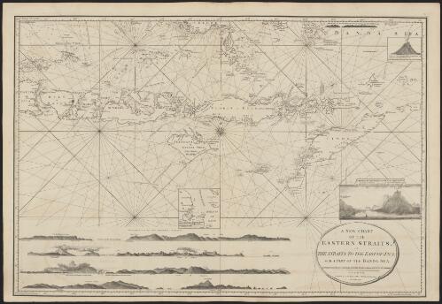 A new chart of the eastern straits, or the straits to the east of Java, with a part of the Banda Sea [cartographic material] / corrected and improved, chiefly from the Observations of Captn. R. Williams
