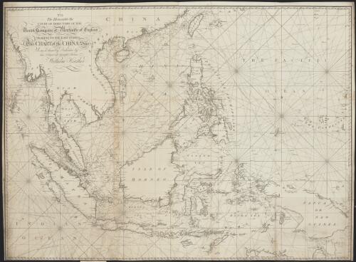 To the Honorable the Court of Directors of the United Company of Merchants of England trading to the East Indies, this chart of the China Seas is most humbly dedicated by their mostly humbly obliged and dedicated servant William Heather [cartographic material] / engraved by J. Stephenson