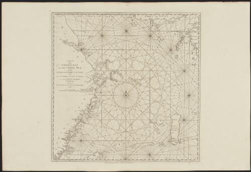 A chart of the northern part of the China Sea shewing the passage from Formosa to Japan with the eastern coast of China and the Lekeyo islands [cartographic material] / by Van Kuelen ; improved from the maps drawn in China by Father Gaubil in 1752