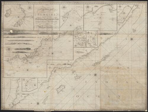 A chart of the west coast of Sumatra, and isles adjacent, containing the navigation from Acheen Head to Keyser's Bay, / correctly delineated with various additions & improvements, William Heather ; Stephenson engraver