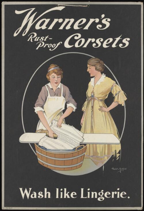 Warner's rust-proof corsets : wash like lingerie / Hackett & Northfield