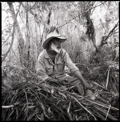 Adrian Reggie Condon at Bellary Spring, Pilbara, Western Australia, 2014 / Claire Martin