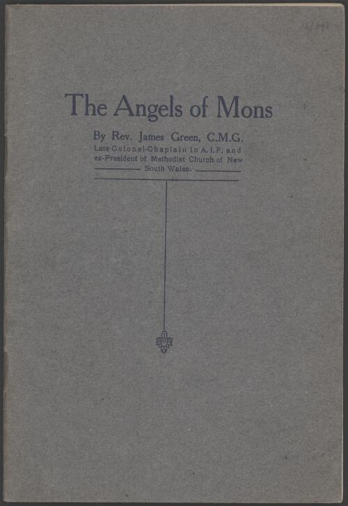 The angels of Mons / [by James Green]