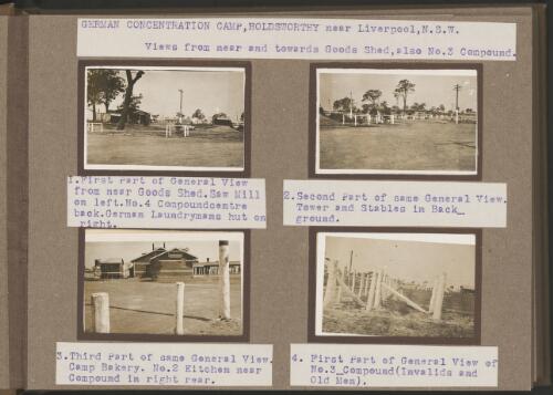 German Concentration Camp, Holdsworthy near Liverpool, N.S.W [picture]