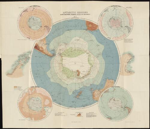 Antarctic exploration: a plea for a national expedition. By Sir Clements R. Markham.  With report of the Royal society's Antarctic conference; correspondence with the government; letter by Admiral Sir R. Vesey Hamilton ... and a map