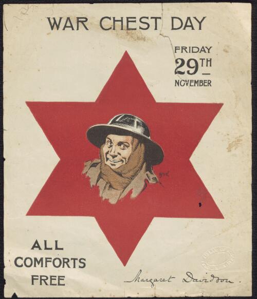 [World War 1 : ephemera material collected by the National Library of Australia]
