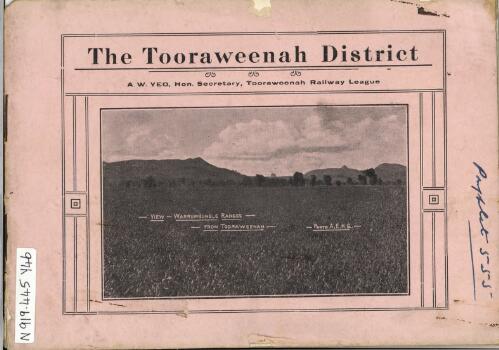 The Tooraweenah district / A.W. Yeo