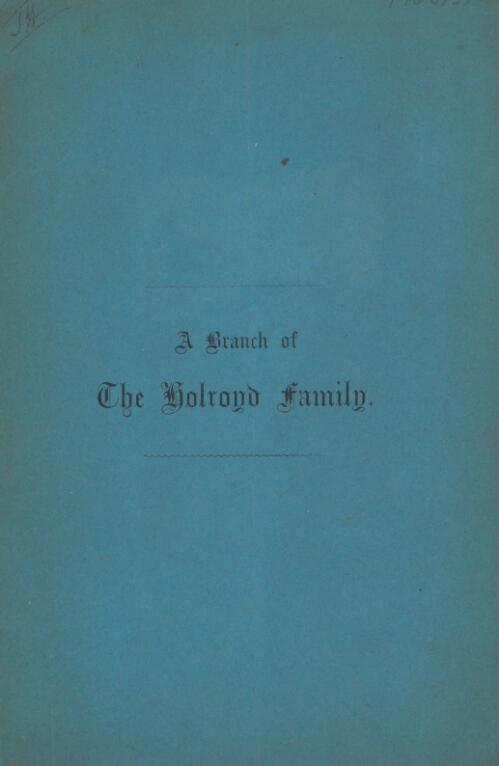 A branch of the Holroyd family
