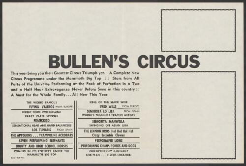 Bullen's circus