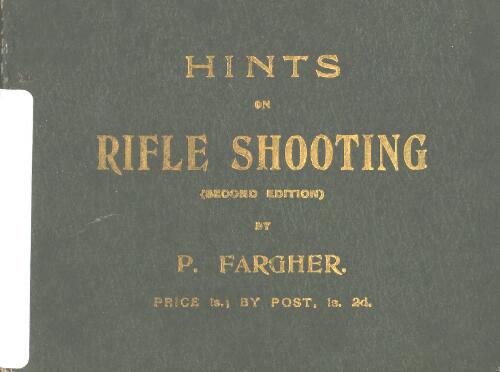 Rifle shooting / by P. Fargher