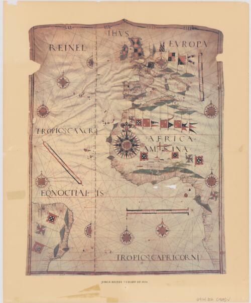 Jorge Reinel's chart of 1534