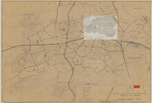 District of Woden [cartographic material] / National Capital Development Commission