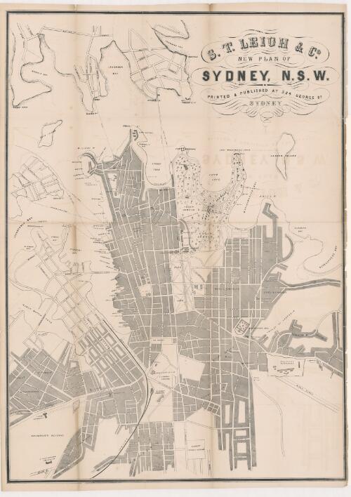 New plan of Sydney, N.S.W. / S.T. Leigh & Co