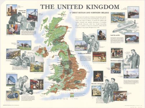 The United Kingdom of Great Britain and Northern Ireland [cartographic material] / prepared by the Central Office of Information