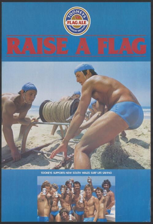 Raise a flag : Tooheys supports New South Wales surf life saving