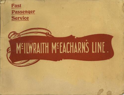 McIlwraith, McEacharn's Line : fast passenger service between Sydney, Melbourne, Adelaide, Albany, Fremantle