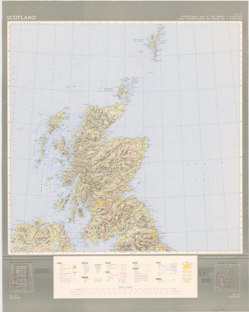 Scotland / made and published by the Director General, Ordnance Survey, Great Britain, 1965 ; compiled and drawn by Ordnance Survey in 1964