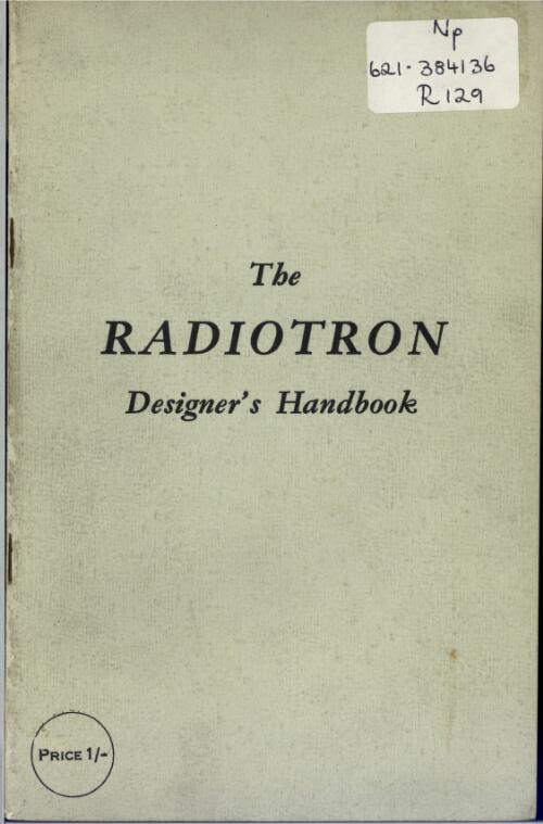 The Radiotron designer's handbook