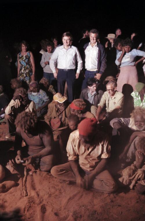 Maralinga Tjarutja Lands handover to the Pitjantjatjara people, South Australia, 1984 / Neil Johnston