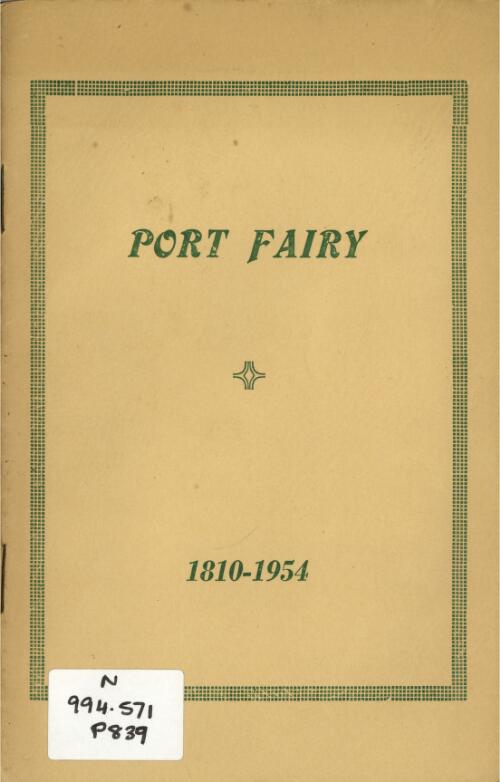 Port Fairy, 1810-1954