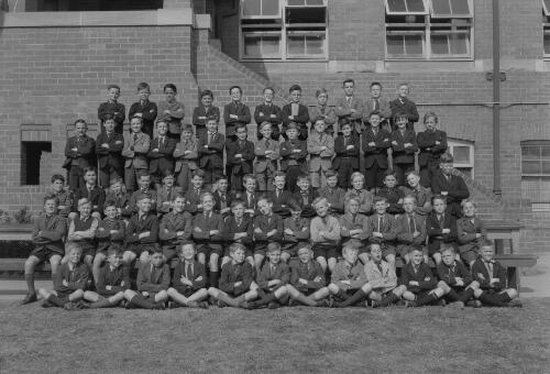 Group portrait of pupils at Sydney Grammar School, 12 September 1947, 2