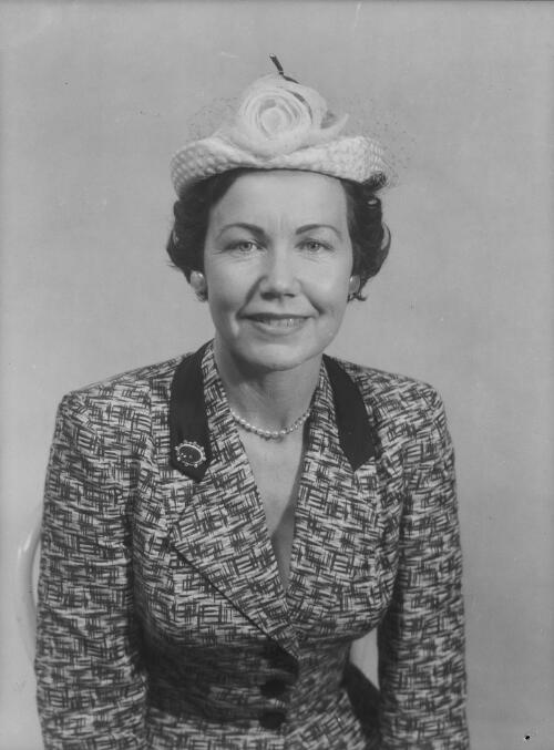 Portrait of Mrs Percy Marks, 1955, 1