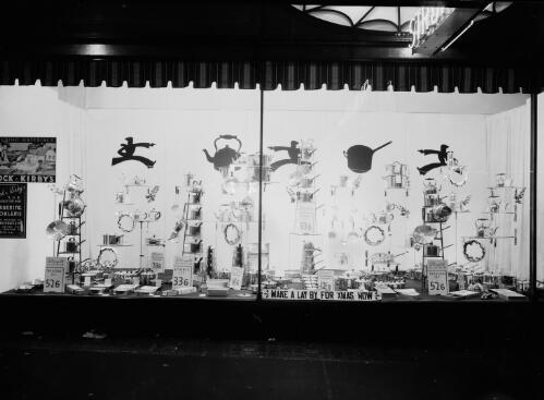 Knock and Kirby's window display, George Street, Sydney, 13 November 1936, 1