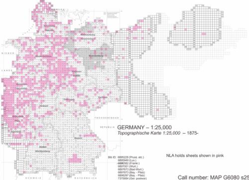 Topographische Karte 1:25,000 / Bayer. Landesvermessungsamt, Niedersächsischen Landesverwaltungsamt ... [et al.]