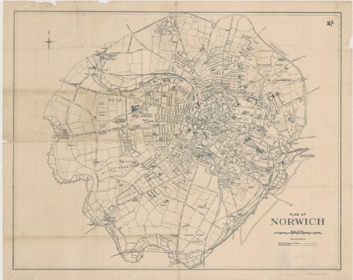 Plan of Norwich [cartographic material]