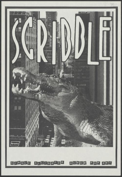 Scribble : single Alligator, album Pop art