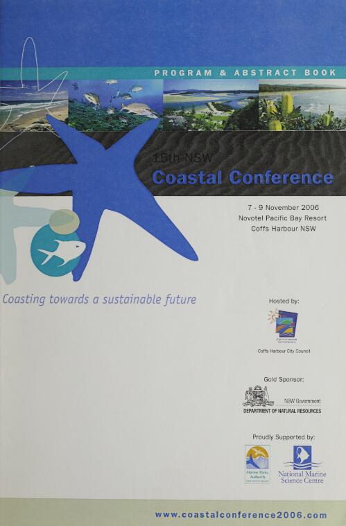 [Program &] abstracts [book] : [NSW Coastal Conference] / New South Wales Coastal Conference