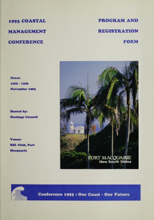 Conference proceedings / New South Wales Coastal Conference