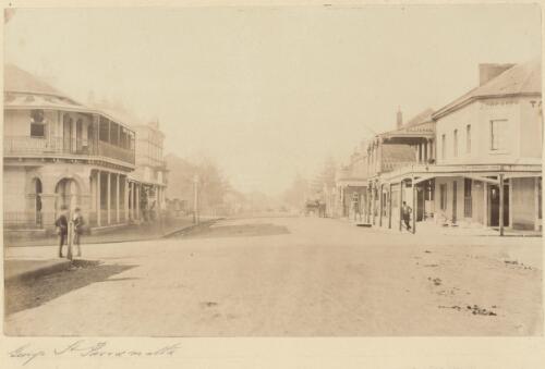 George Street, Parramatta, New South Wales, 1879 / James N. Vickers