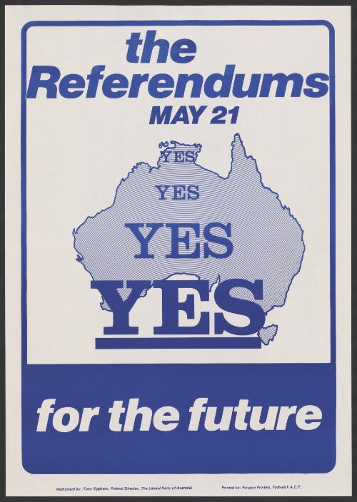 The referendums May 21 : yes yes yes yes for the future