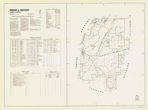 Parish of Nattery, County of Argyle [cartographic material] / [Department of Lands, Sydney, N.S.W.]