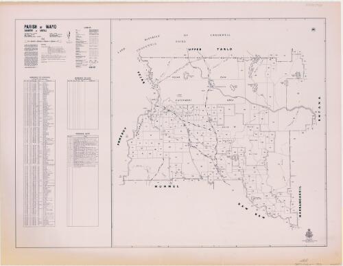Parish of Wayo, County of Argyle [cartographic material] / compiled, drawn and printed at the Department of Lands, Sydney