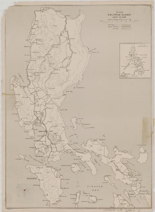 Philippine Islands : Luzon Island [cartographic material]