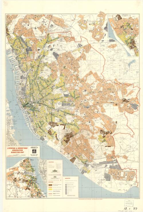Liverpool and Merseyside conurbation marketing map / [Geographia Ltd.]