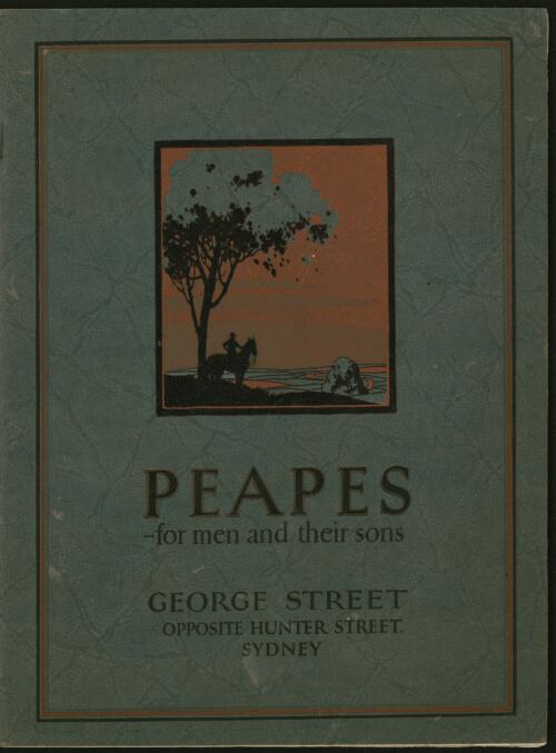 Peapes : for men and their sons