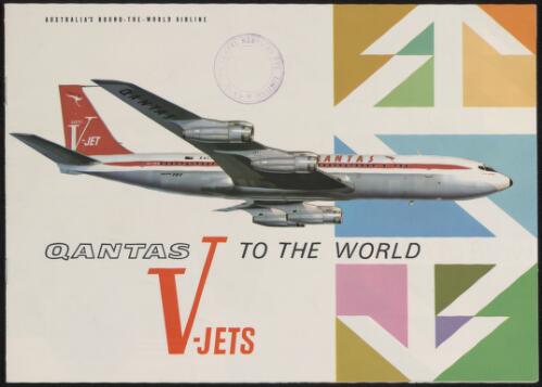 [Airlines -QANTAS : trade catalogues ephemera collected by the National Library of Australia]