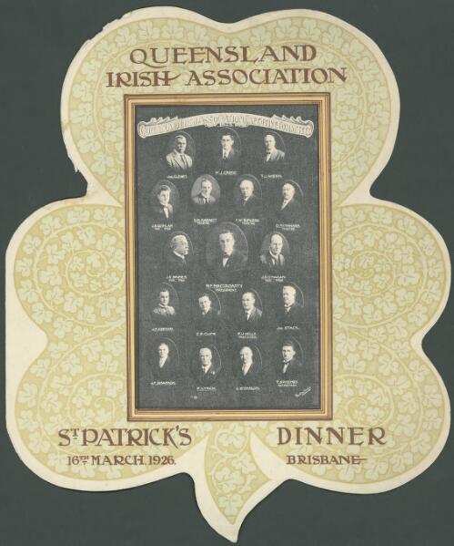 [Ephemera relating to the Leo and Gilda Benvenuti Collection of music, menus, programmes from Queensland]