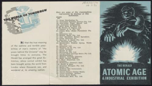 [Nuclear energy : ephemera material collected by the National Library of Australia]