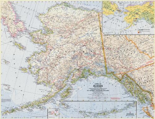 State of Alaska [cartographic material] / compiled and drawn in the cartographic division of the National Geographic Society for the National Geographic Magazine ; James m. Darley, chief cartographer