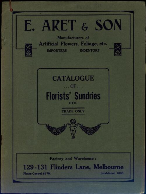 [Plant industries : trade catalogues ephemera collected by the National Library of Australia]